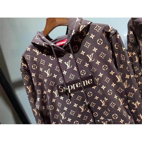 gucci hoodie or louis vuitton x supreme|louis vuitton sweatshirt.